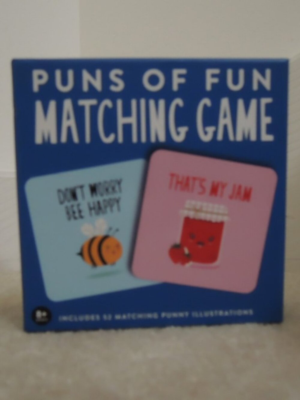 Card Game - PUNS OF FUN Matching Game by Emily Dumas Ages 8+ to Adult NIB